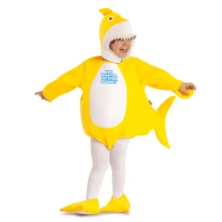 Disfraz de Bebé tiburón amarillo 12-24 meses bebé
