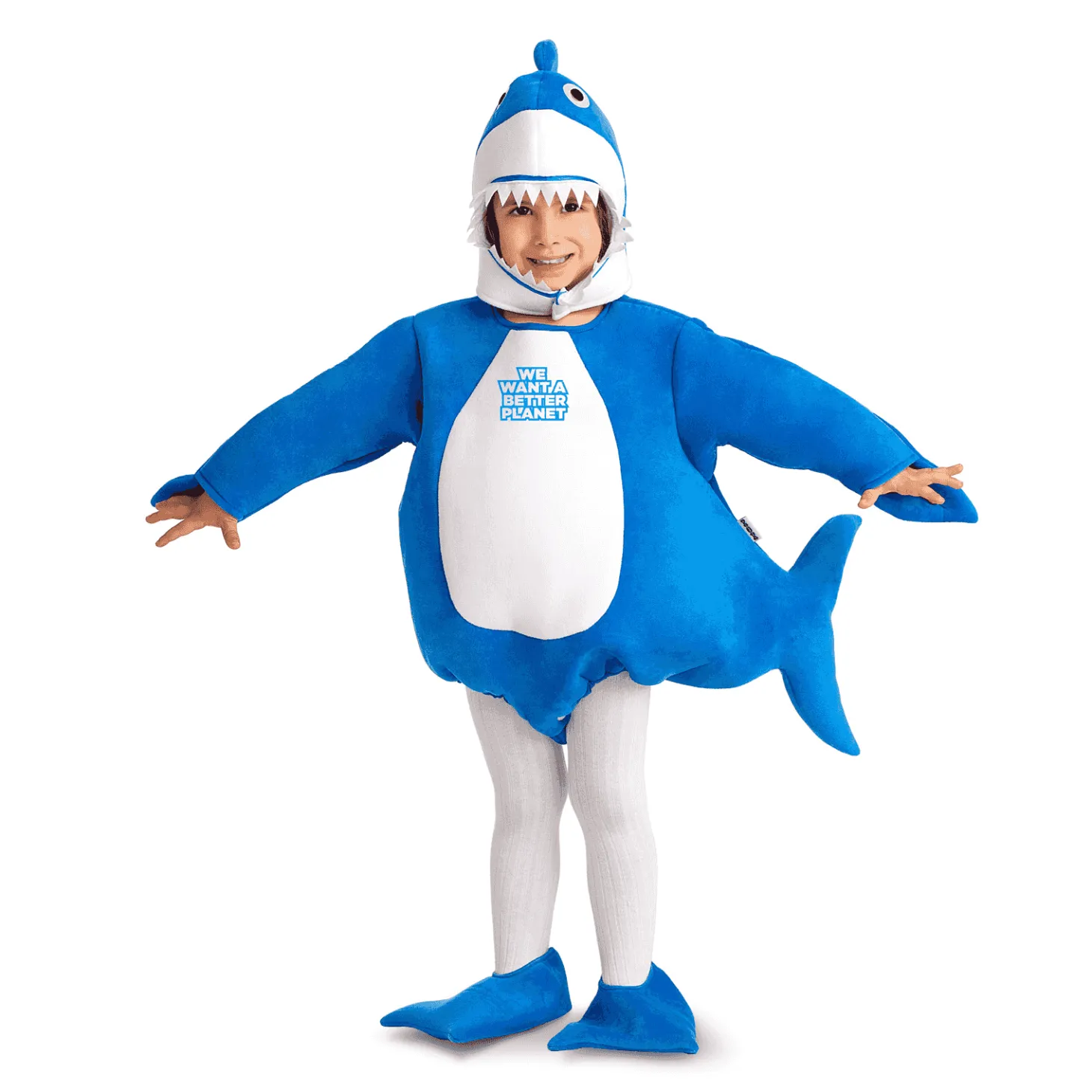 Disfraz de Bebé tiburón azul 12-24 meses bebé