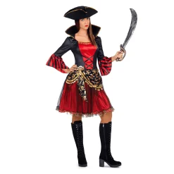 Disfraz de Belleza pirata adulto talla S