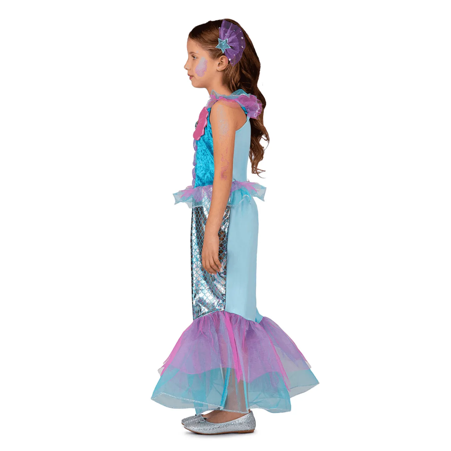 Disfraz de Belleza sirena 7-9 años infantil
