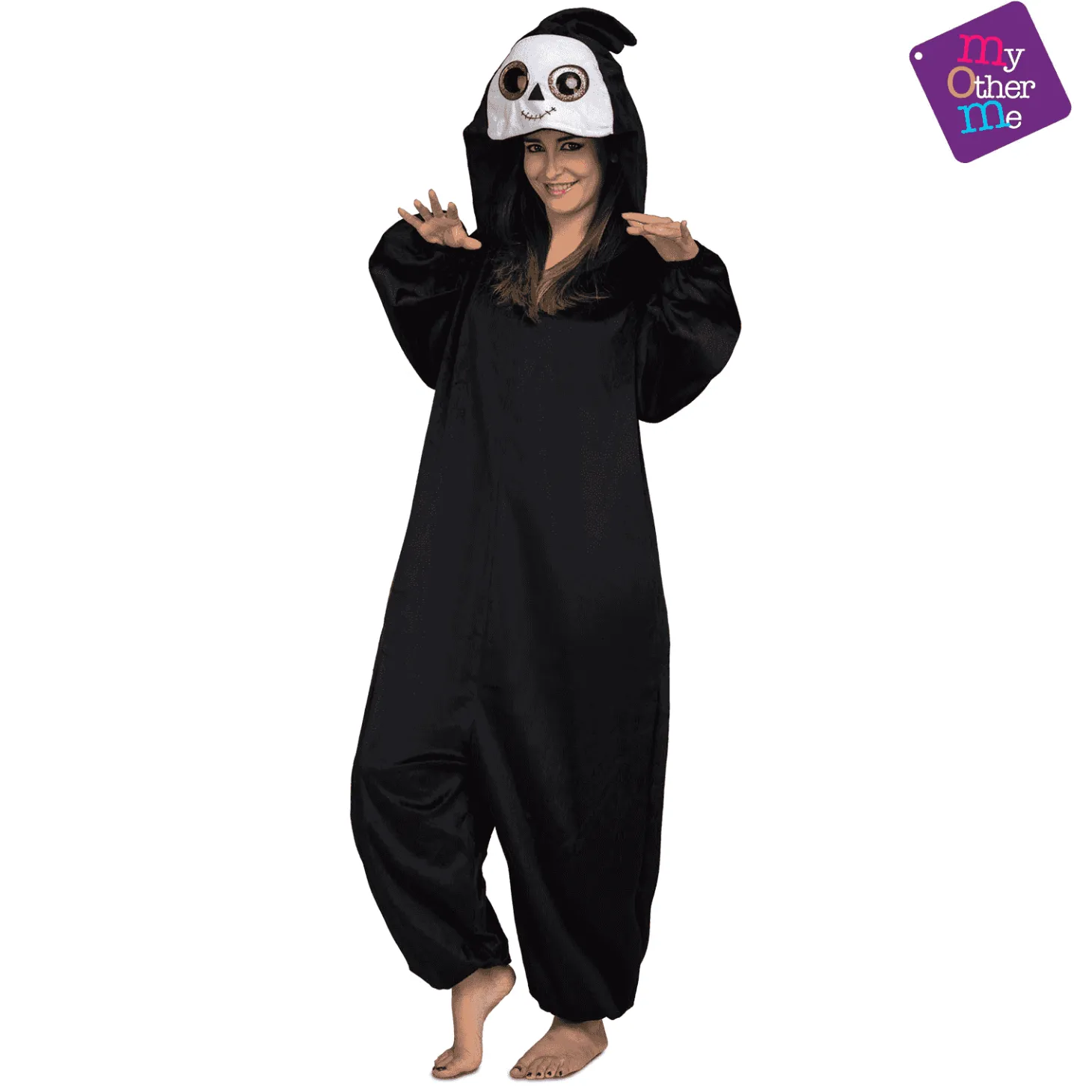 Disfraz de Big eyes fantasma adulto talla S