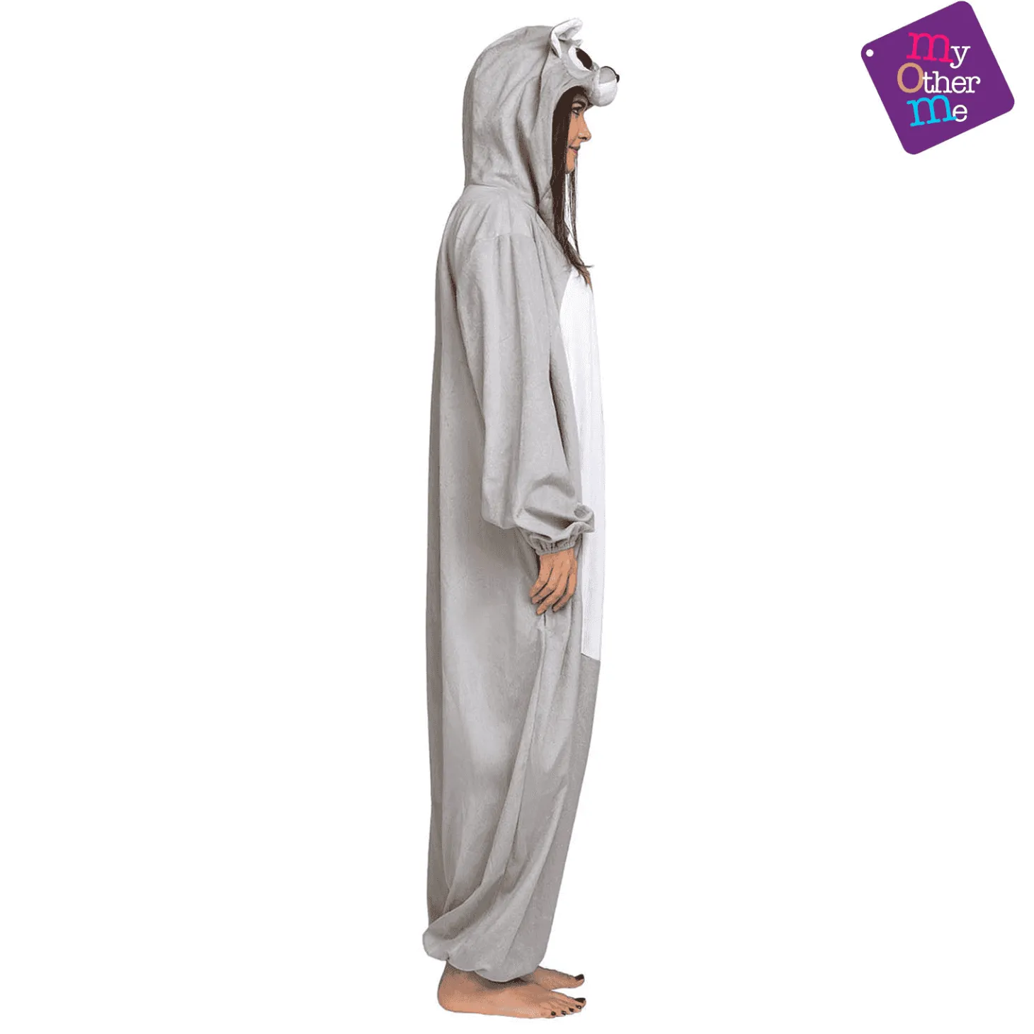 Disfraz de Big eyes oso gris 10-12 años infantil