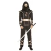 Disfraz de Black ninja adulto talla XXL