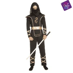 Disfraz de Black ninja adulto talla XS