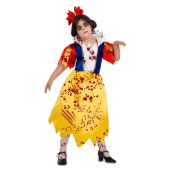 Disfraz de Blancanieves sangrienta 5-6 años infantil