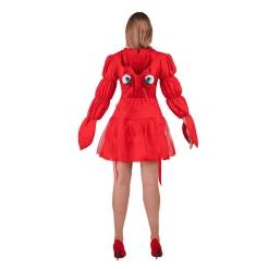 Disfraz de Bogavante chica adulto talla ML