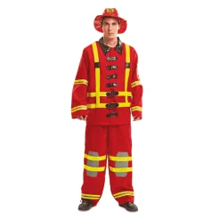 Disfraz de Bombero talla S – Ideal para carnaval, fiestas y eventos divertidos
