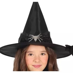 Disfraz de Bruja Telaraña Plateada Infantil T. 3-4