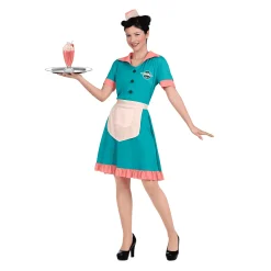 Disfraz de Camarera años 50 adulto talla L