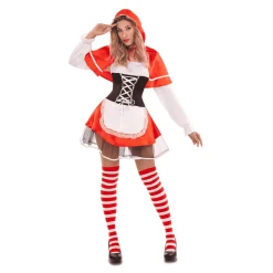 Disfraz de Caperucita atrevida adulto talla ML