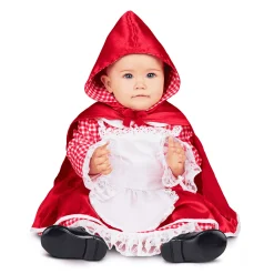Disfraz de Caperucita bebé 7-12 meses bebé