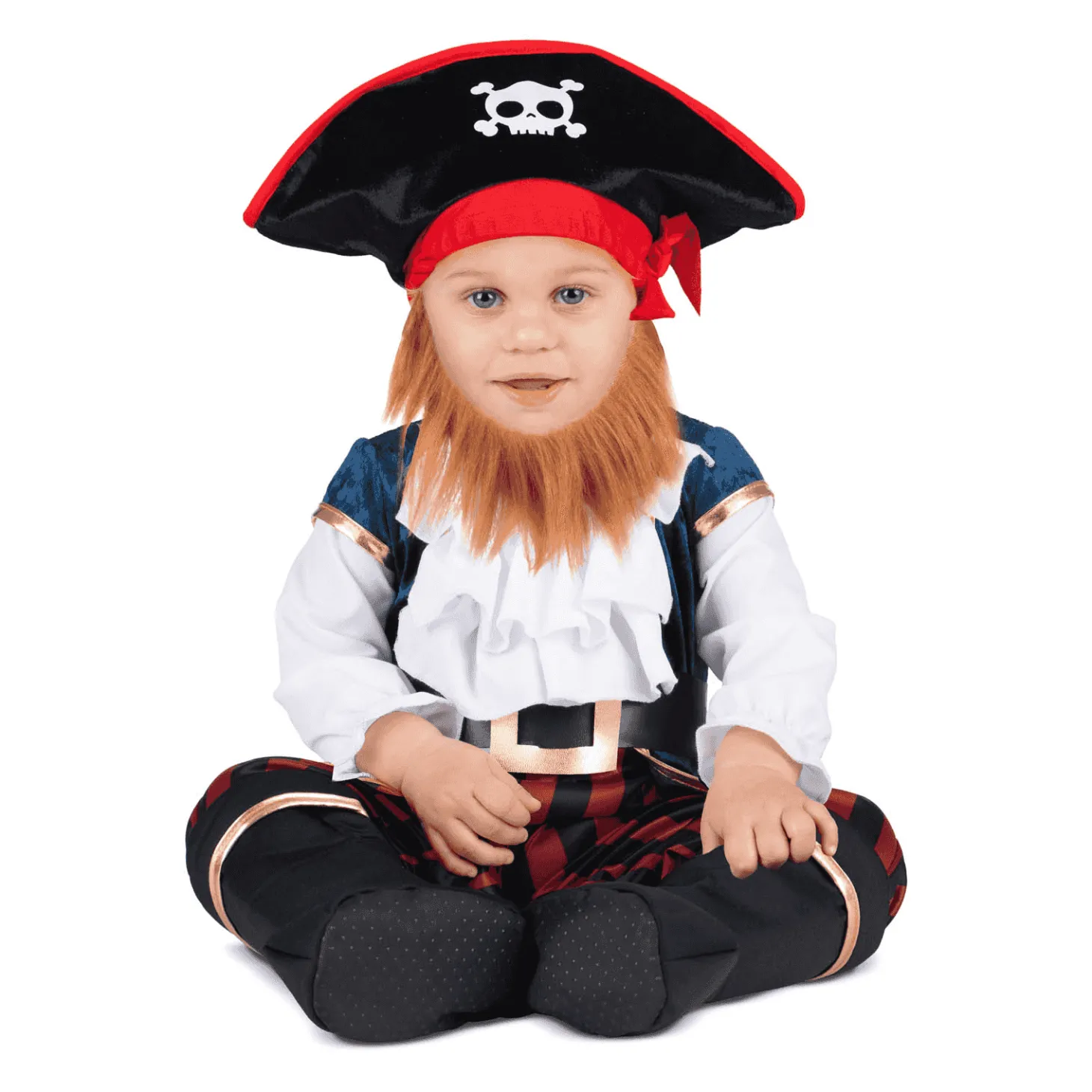 Disfraz de Capitán pirata 12-24 meses bebé