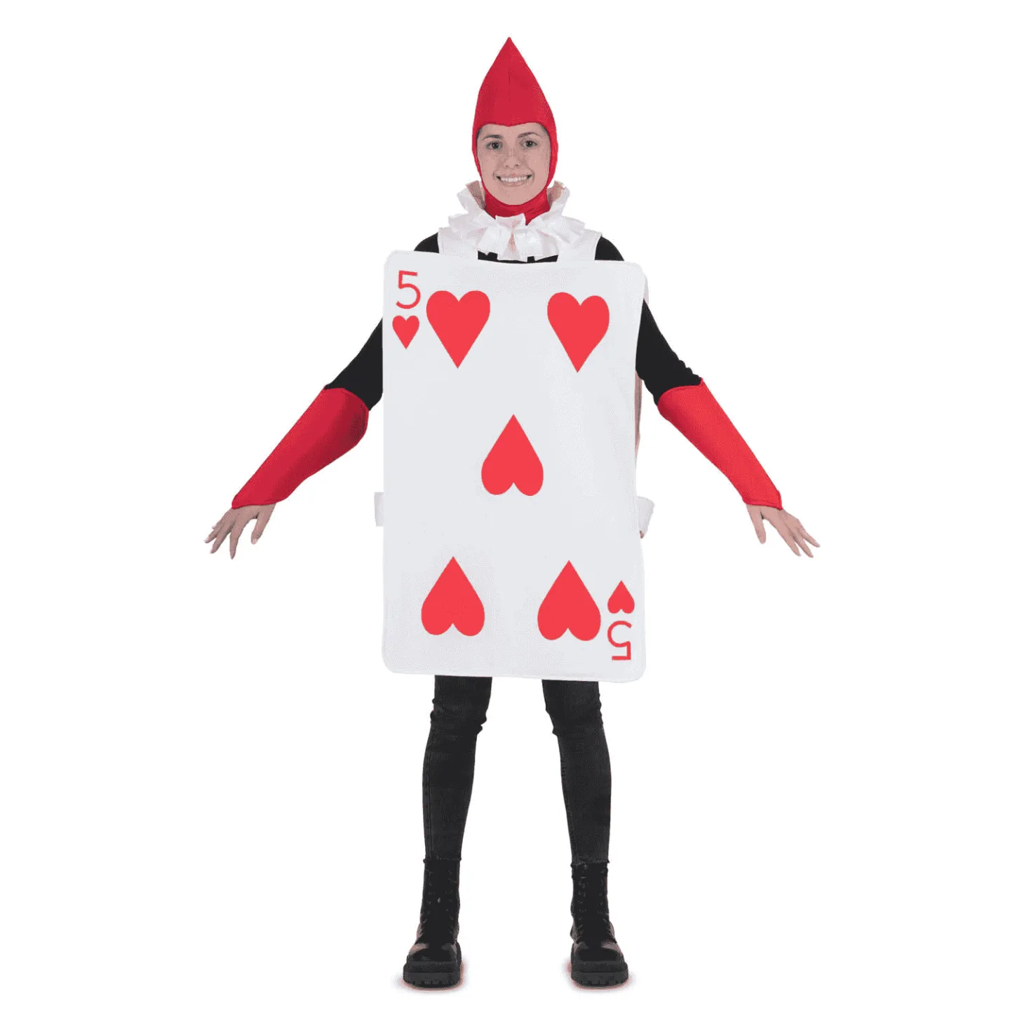 Disfraz de Carta soldado de la reina one size adulto talla TALLA ÚNICA