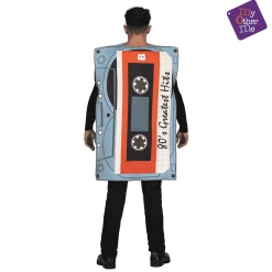 Disfraz de Cassette adulto talla ML
