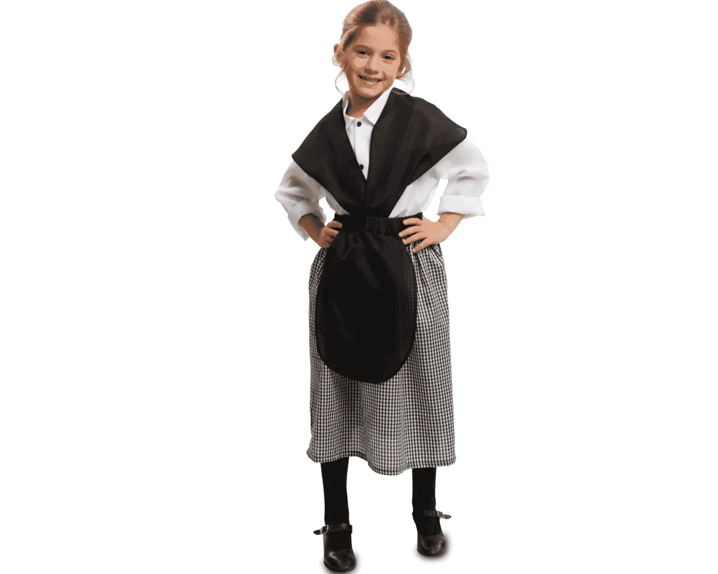 Disfraz de Castañera 7-9 años infantil