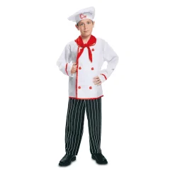 Disfraz de Cocinero talla 10-12 años – Ideal para carnaval, fiestas y eventos divertidos
