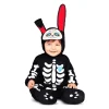 Disfraz de Conejito día de los muertos 12-24 meses bebé