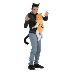 Disfraz de Cubremochila gato y calabaza one size ad adulto talla TALLA ÚNICA