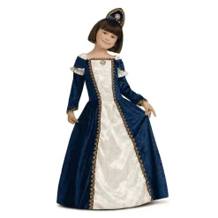 Disfraz de Dama medieval talla 7-9 años – Ideal para carnaval, fiestas y eventos divertidos