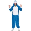 Disfraz de Doraemon jumpsuit adulto talla S