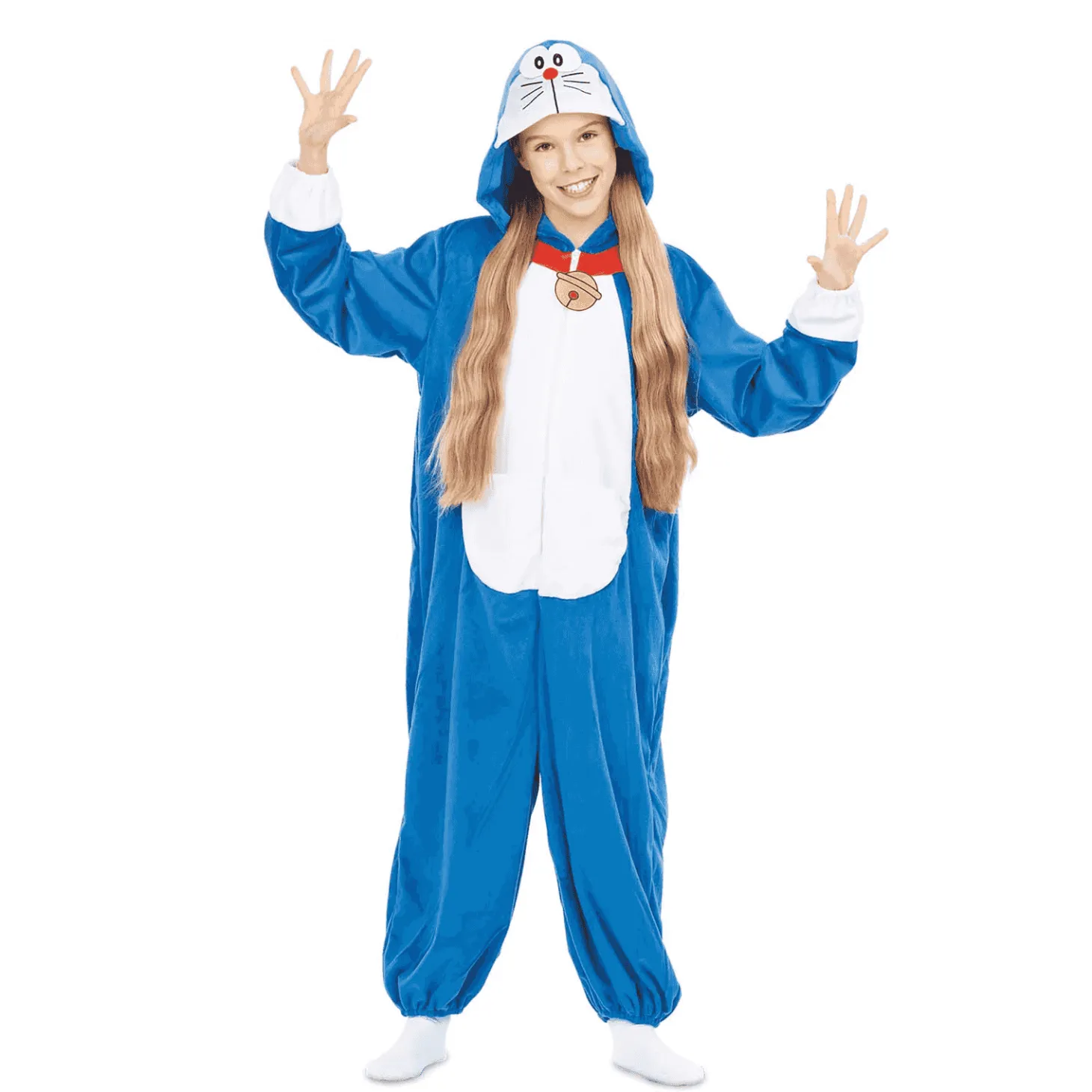 Disfraz de Doraemon jumpsuit 9-11 años infantil