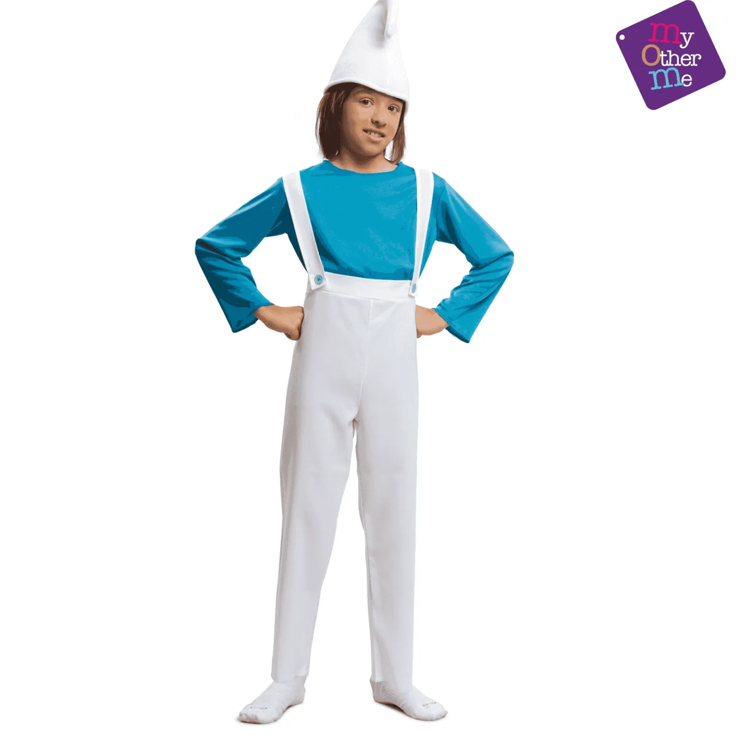 Disfraz de Duende azul 1-2 años niño bebé