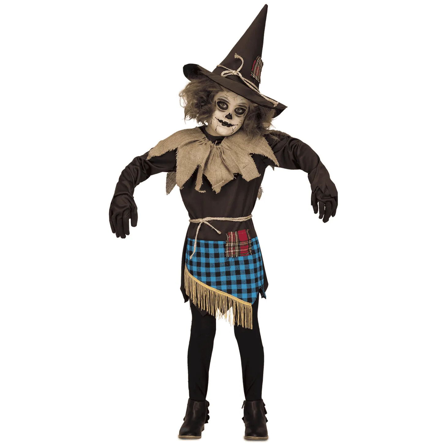 Disfraz de Espantapájaros 5-6 años infantil