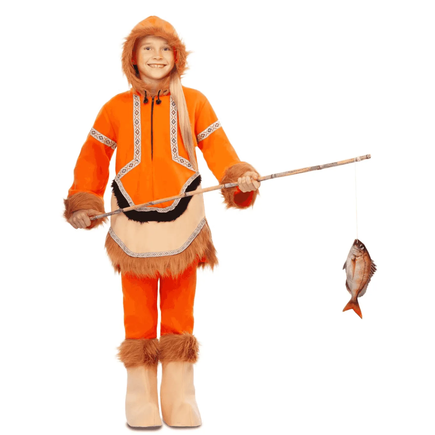 Disfraz de Esquimal niña 10-12 años infantil