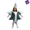 Disfraz de Estrella plateada 5-6 años infantil