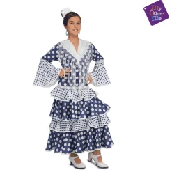 Disfraz de Flamenca soleá 7-9 años infantil