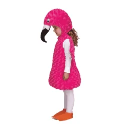 Disfraz de Flamenco peluche 5-6 años infantil