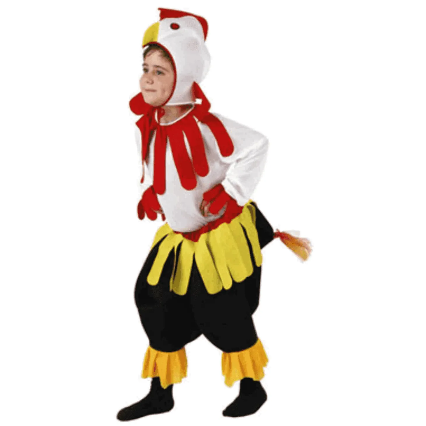 Disfraz De Gallo Niño 10-12 Años