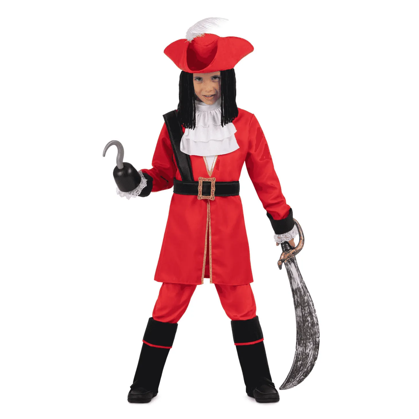 Disfraz de Garfio 3-4 años infantil