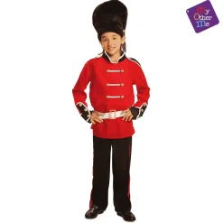 Disfraz de Guardia inglesa talla 3-4 años – Ideal para carnaval, fiestas y eventos divertidos