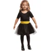 Disfraz de Heroína negra 3-6 años 3-6 años niña infantil