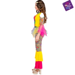 Disfraz de Hippie girl adulto talla ML