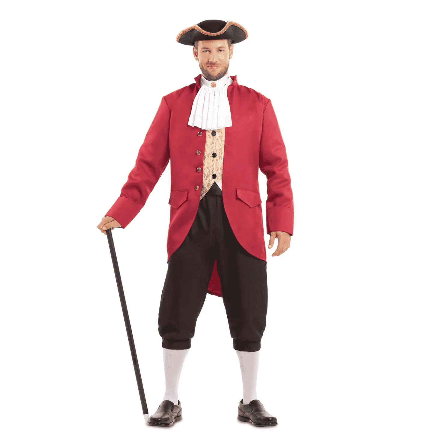 Disfraz de Hombre colonial adulto talla XL
