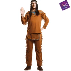 Disfraz de Indian boy adulto talla S