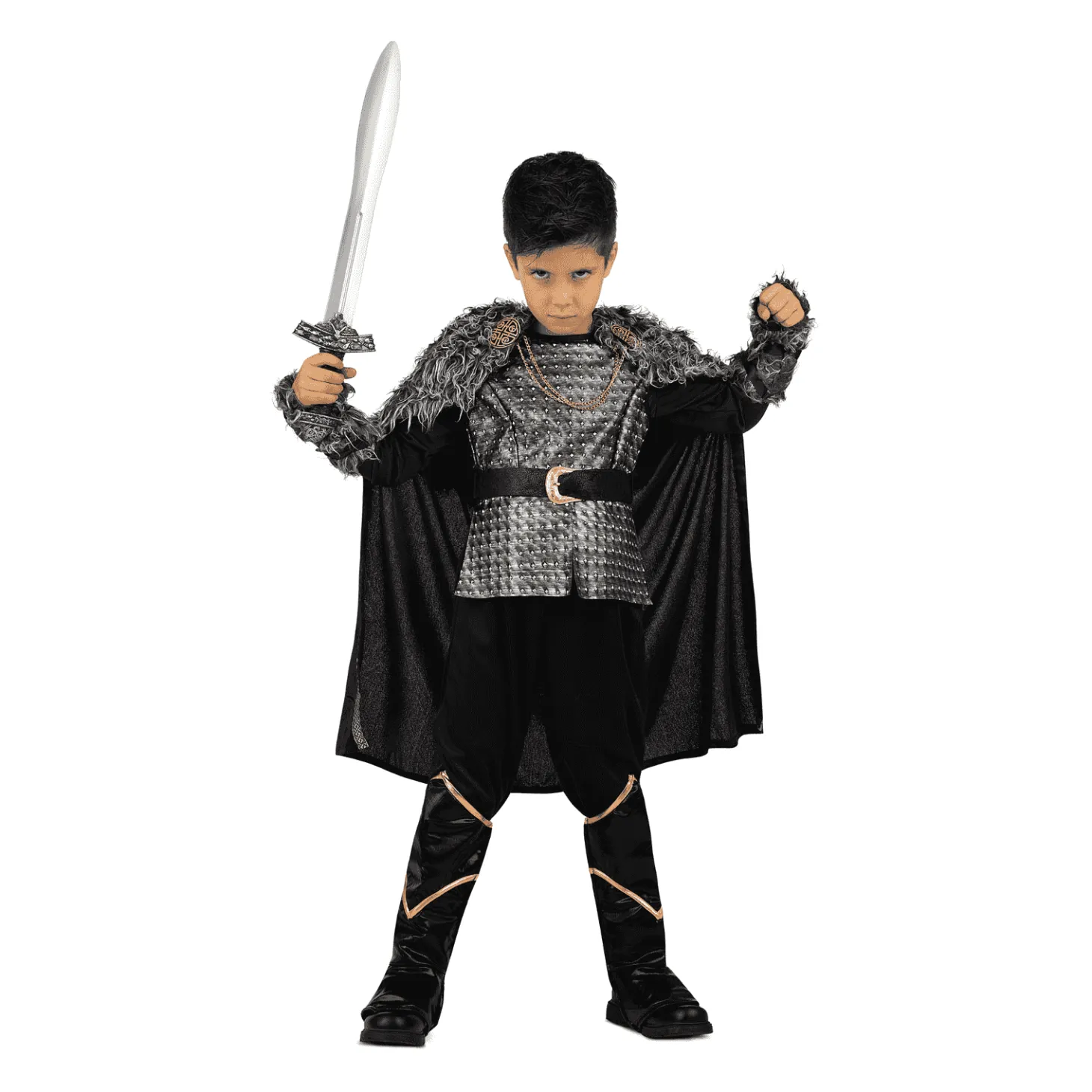 Disfraz de Jefe vikingo 5-6 años infantil