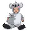 Disfraz de Koala con bebé 24-36 meses bebé