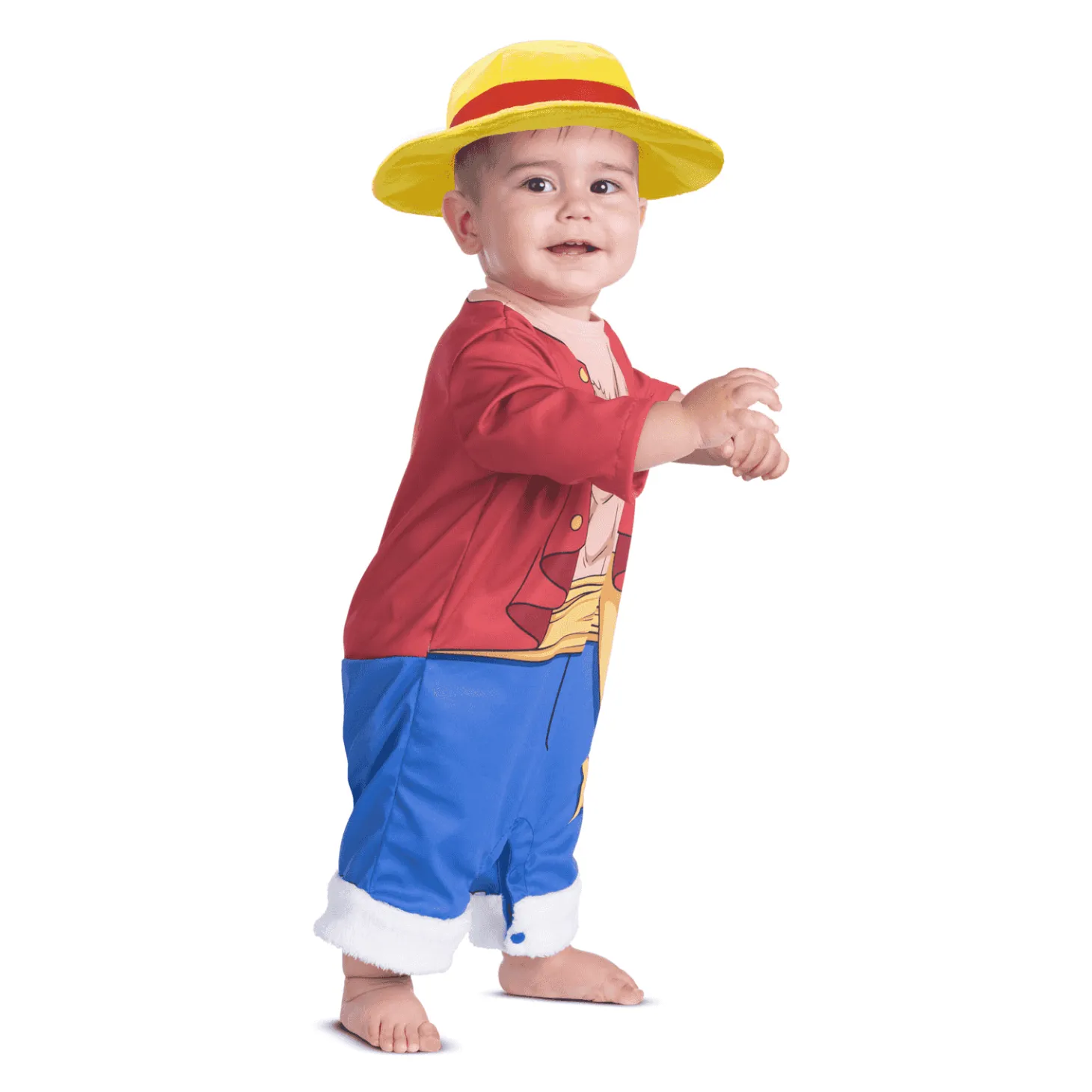 Disfraz de Luffy 7-12 meses bebé