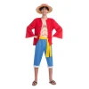 Disfraz de Luffy adulto talla L