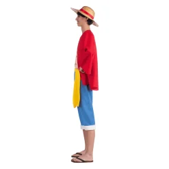 Disfraz de Luffy adulto talla M