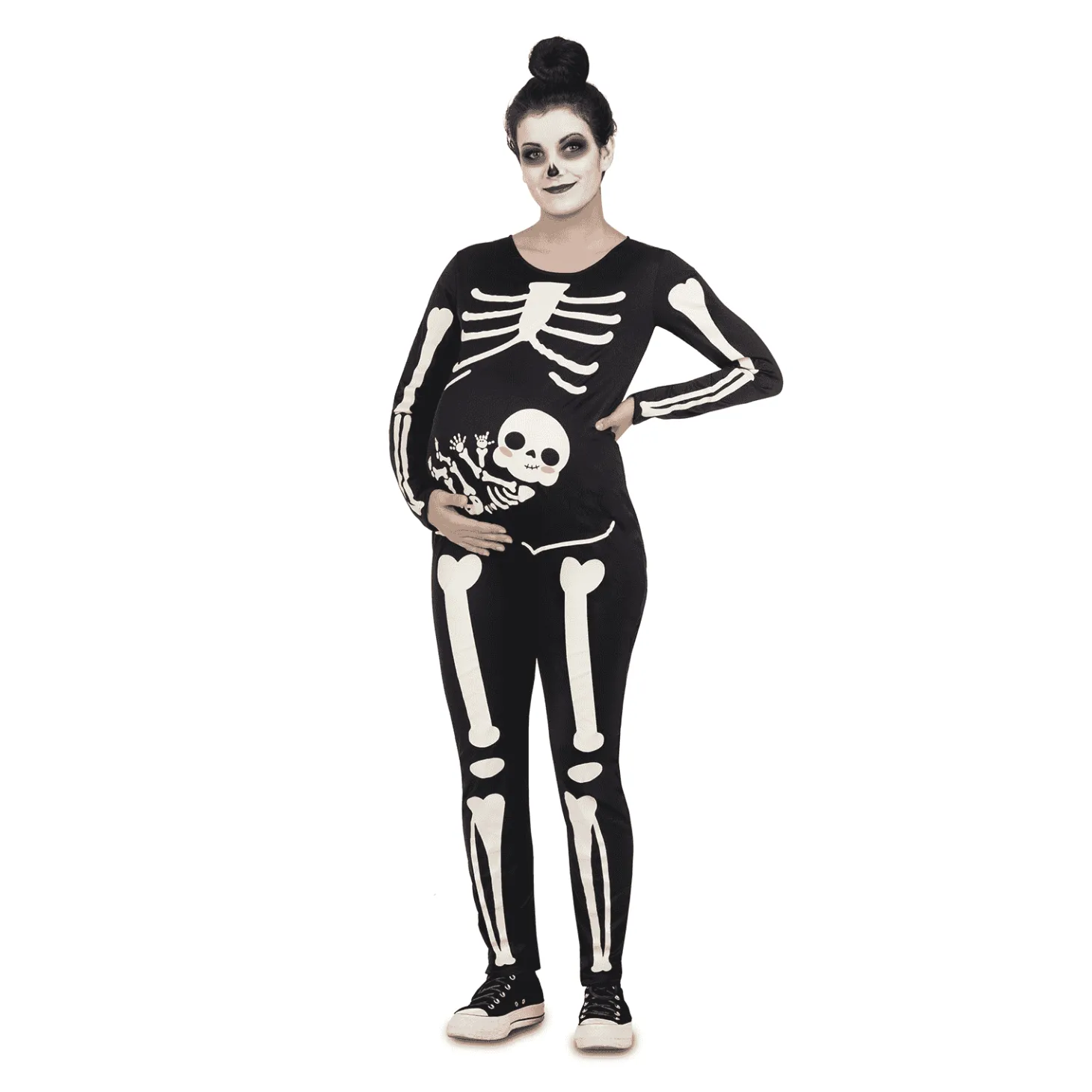 Disfraz de Mamá esqueleto adulto talla M