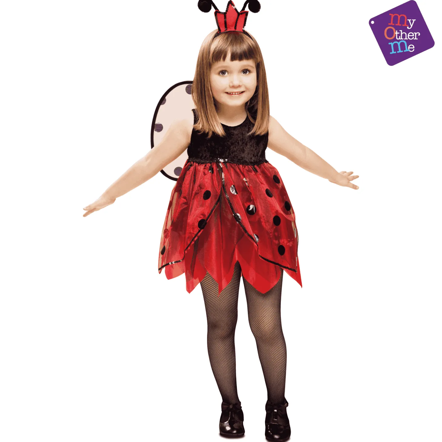 Disfraz de Mariquita hada 12-24 meses bebé