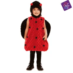 Disfraz de Mariquita peluche 3-4 años infantil