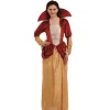 Disfraz De Medieval Mujer Oro