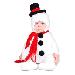 Disfraz de Muñeco de nieve peluche 12-24 meses bebé