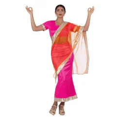 Disfraz de Mujer hindú adulto talla L