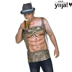 Disfraz de Muscular tyrolean adulto talla L